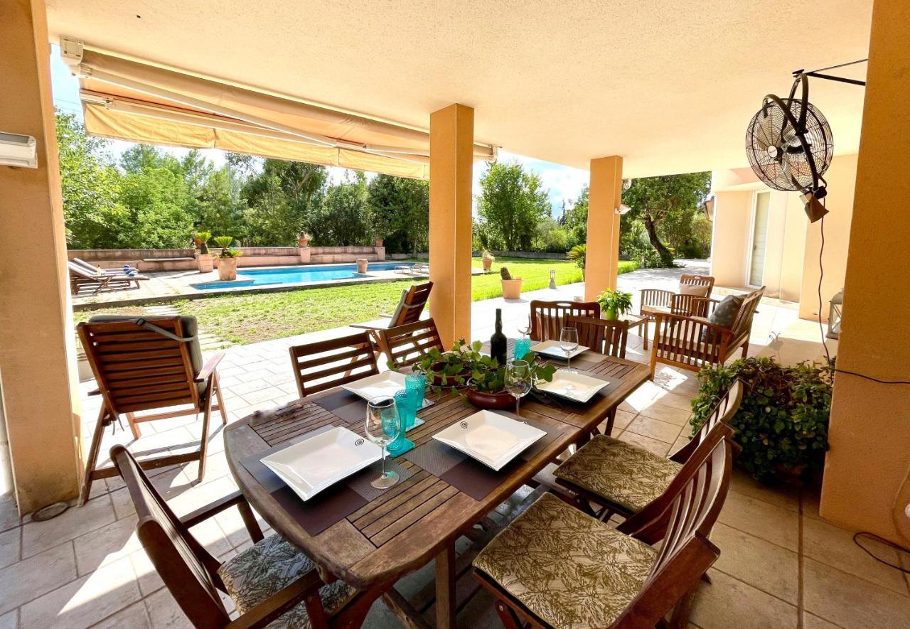 Confortable Chalet Con Piscina 布尼约拉 外观 照片